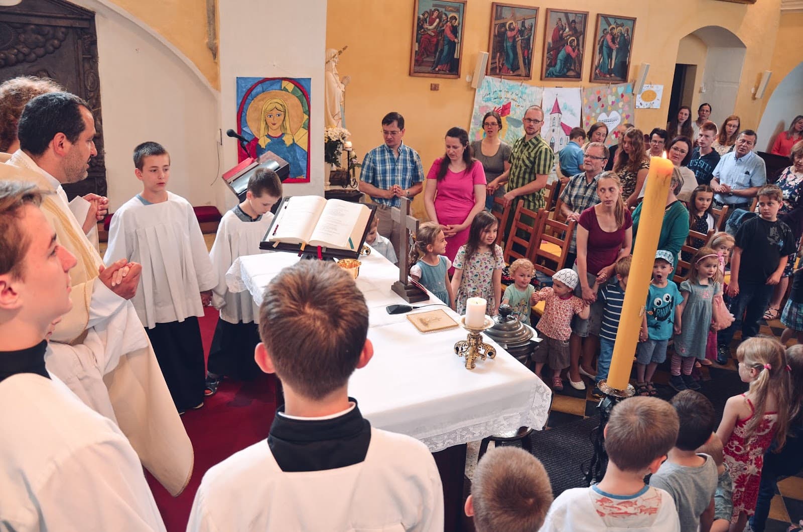 Zahradní slavnost farnosti