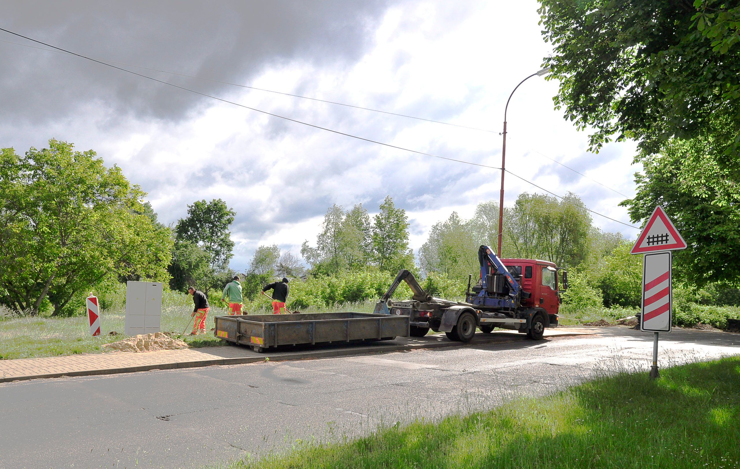 Dokončení elektropřípojky