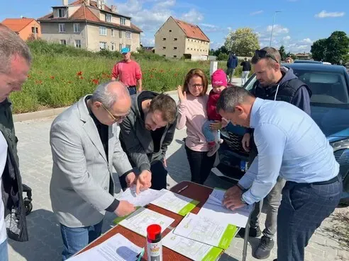 Dvě nové ulice a předání pozemků – důležitý milník pro náš projekt